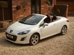 Peugeot 308 CC 2011 года (UK)